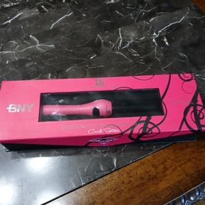 Brilliance New York Diamond Curling Iron 3/4" Pink NEW
